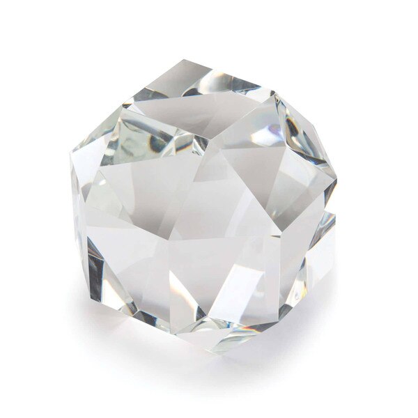 Crystal Octahedron Large